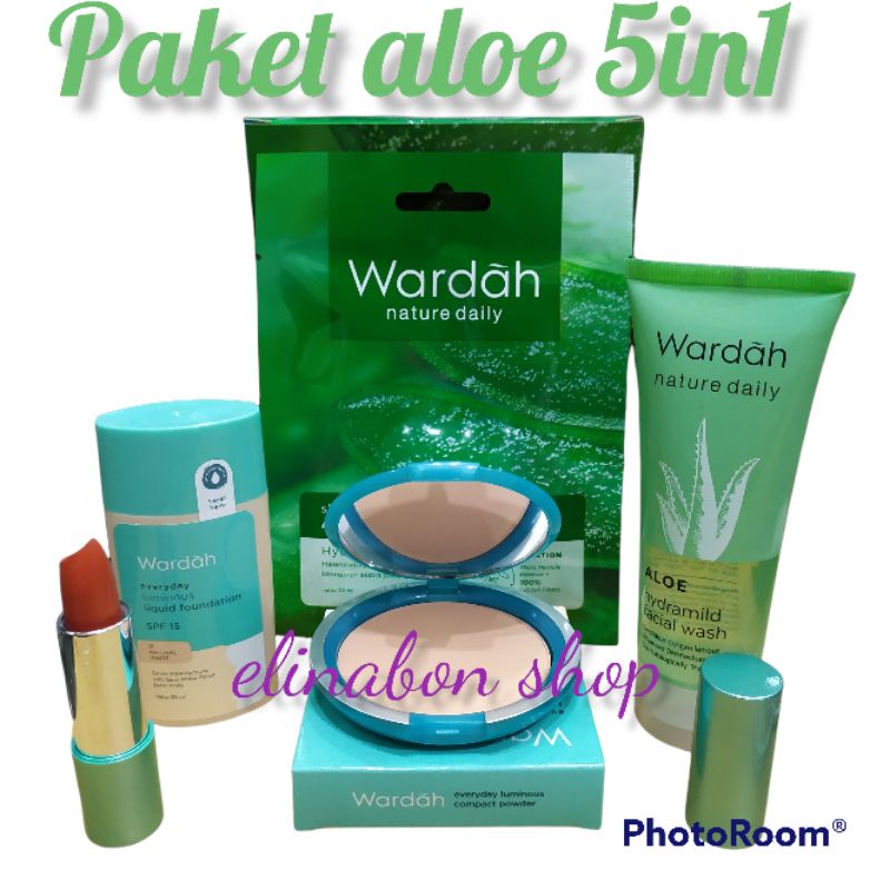 Wardah Paket Aloe 5in1