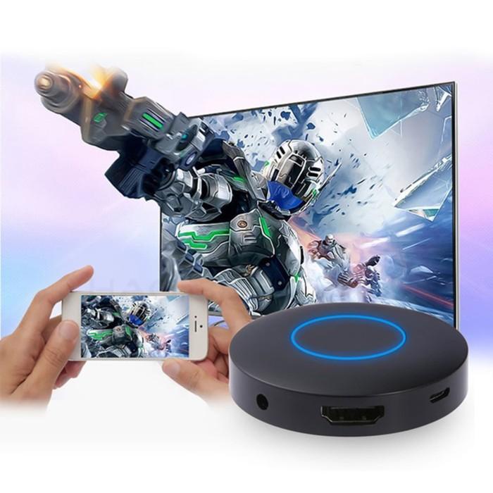 Wifi Display Dongle Q1 support HD and AV Output presentasi proyektor