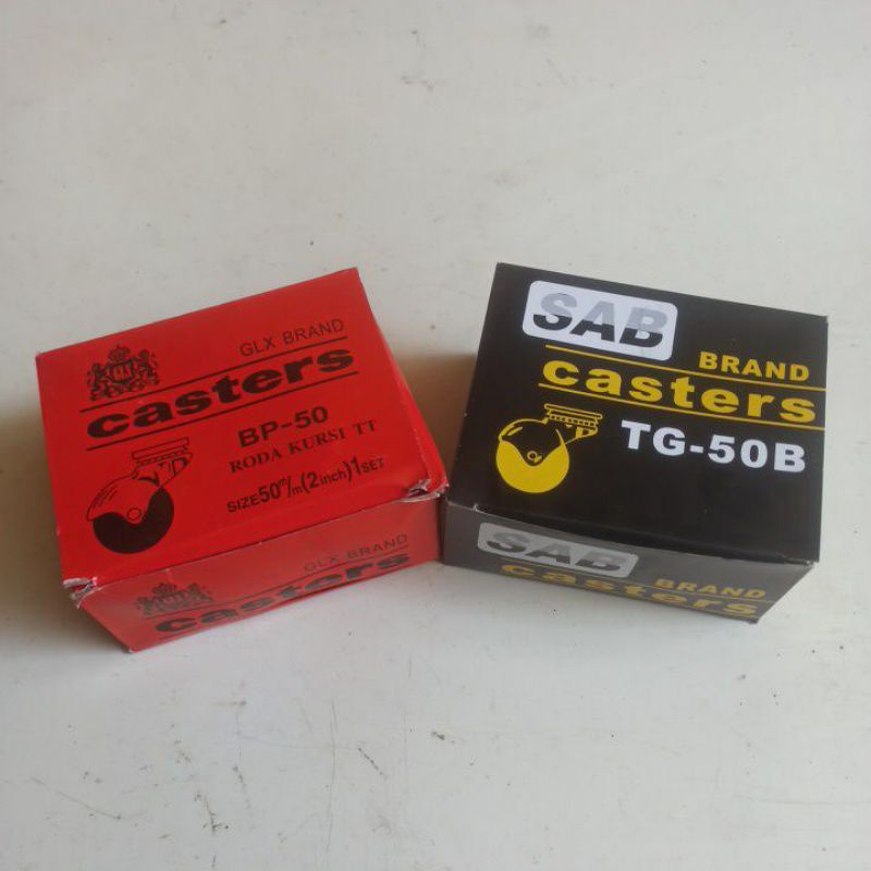 Roda etalase/roda Caster 2" bulat