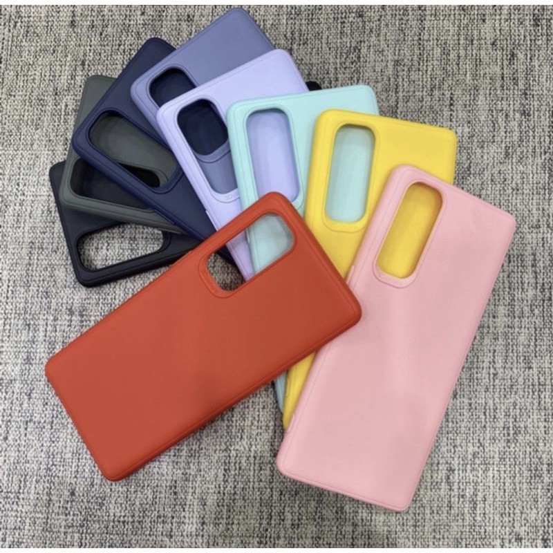 softcase macaroon vivo v20 SE