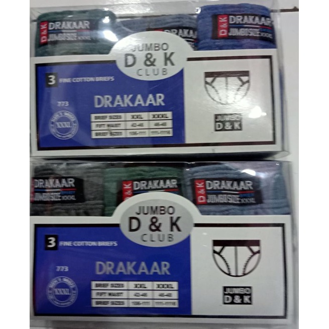 CD CELANA DALAM PRIA DRAKAR JUMBO