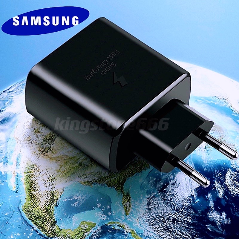 Charger Samsung Original PD 25 Watt &amp; 45 Watt Super Fast Charging+Usb type-c TO type-c