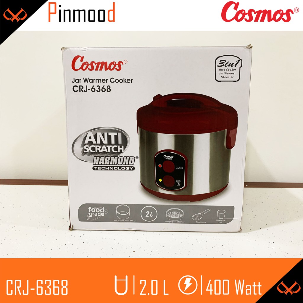 COSMOS MAGIC COM // RICE COOKER CRJ-6368 [ 2 LITER ] PENANAK NASI