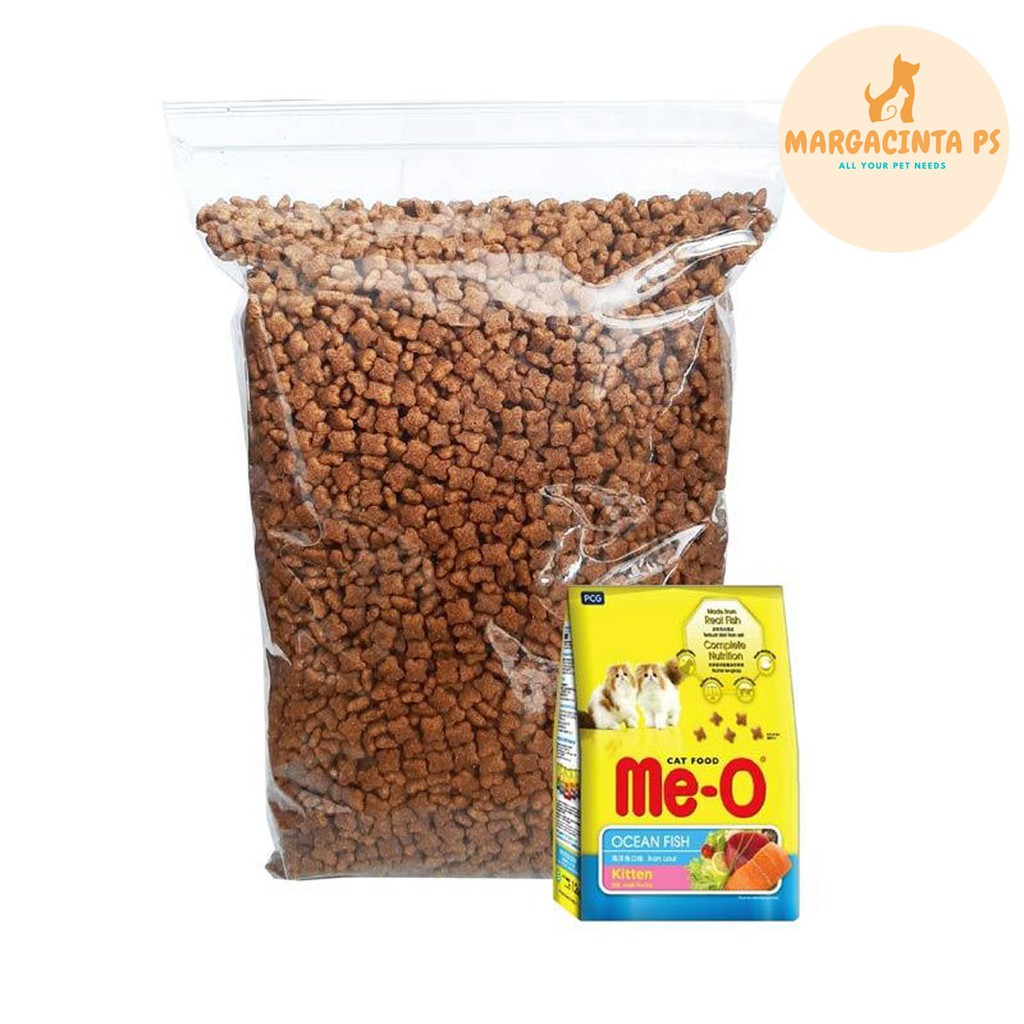 Makanan Kucing Kering Dry Food MEO Kitten Ocean Fish 1Kg