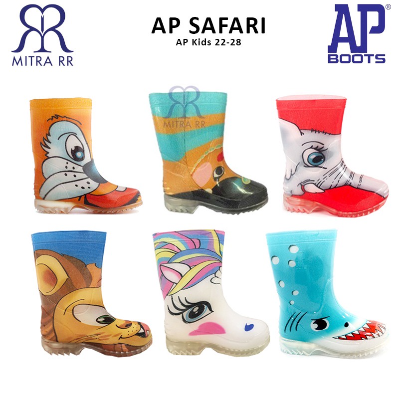 Sepatu Boot Anak AP BOOTS Kids Safari Terbaru | Sepatu Boots Anak-anak 1-6 tahun