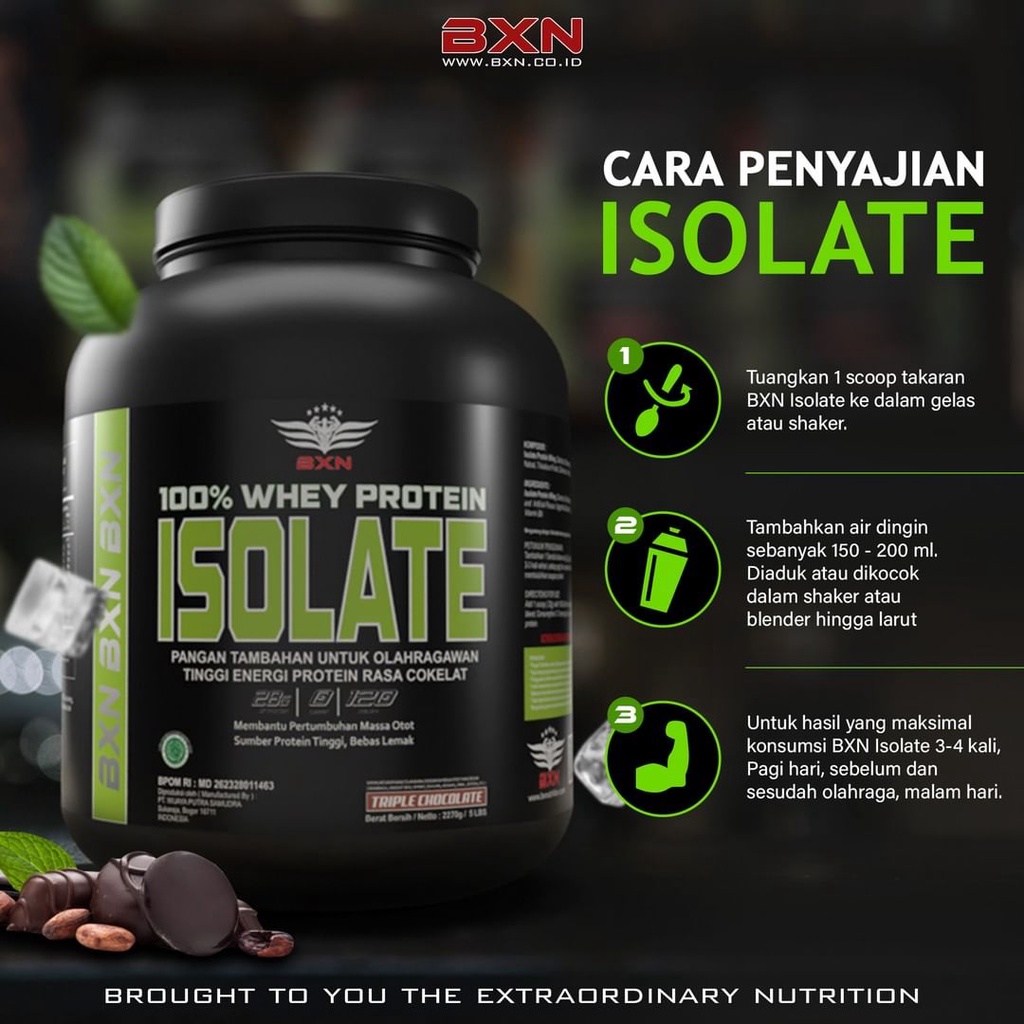 BXN Isolate 5 Lbs Whey Protein Isolate Body Extreme Nutrition 5 Lb