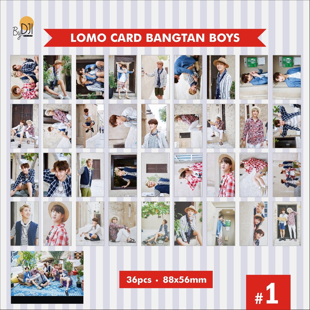 

LOMO CARD BTS PHOTOCARD