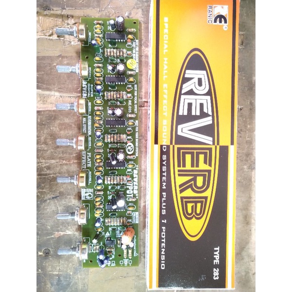 Kit echo reverb 7 potensio ( 283 )