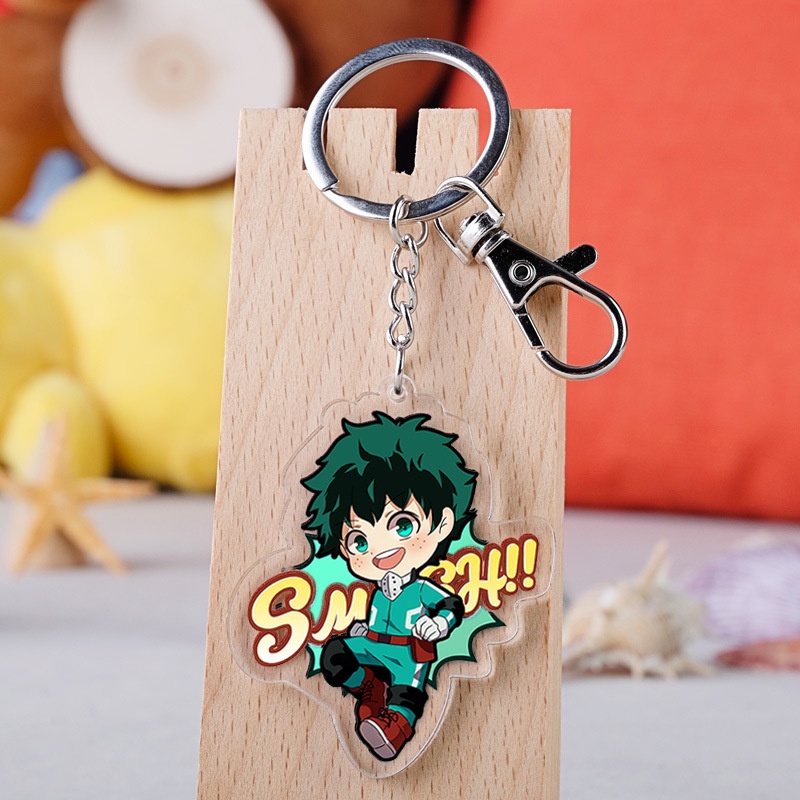 Gantungan Kunci Desain Anime Peripheral My Hero Academia Valley Ikubaku Katsuki Bahan Akrilik 40 Gaya