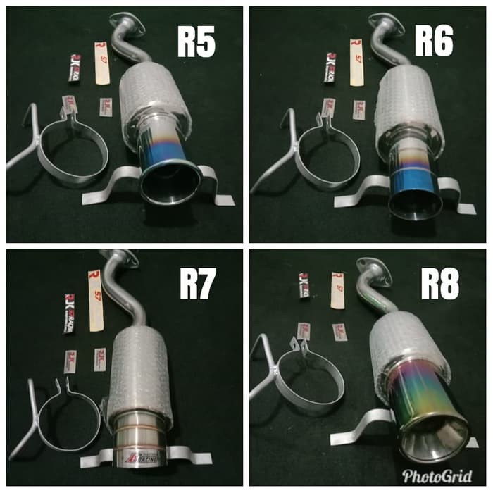 Knalpot Racing Honda Brio - All New Brio bolt on