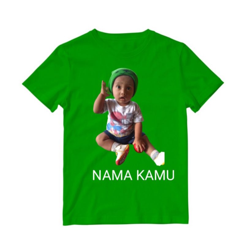 SABLON KAOS ANAK-BAJU SABLON NAMA SENDIRI DAN LOGO