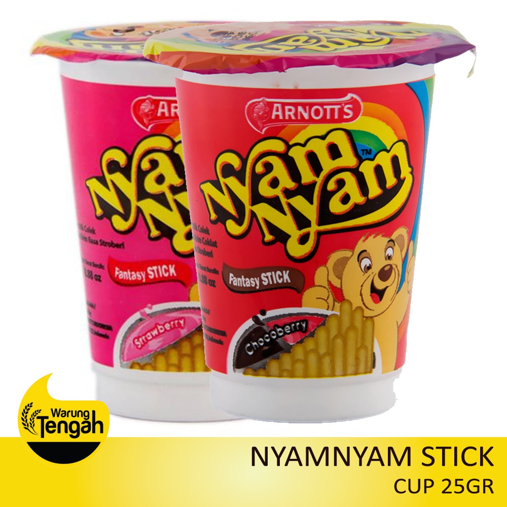 

[CUP] NyamNyam Fantasy Stick Strawberry / Chocoberry / Choco Banana 25gr