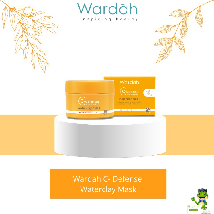 ❣️Rakkistore99❣️Wardah C Defense Waterclay Mask 30g (100% Original)