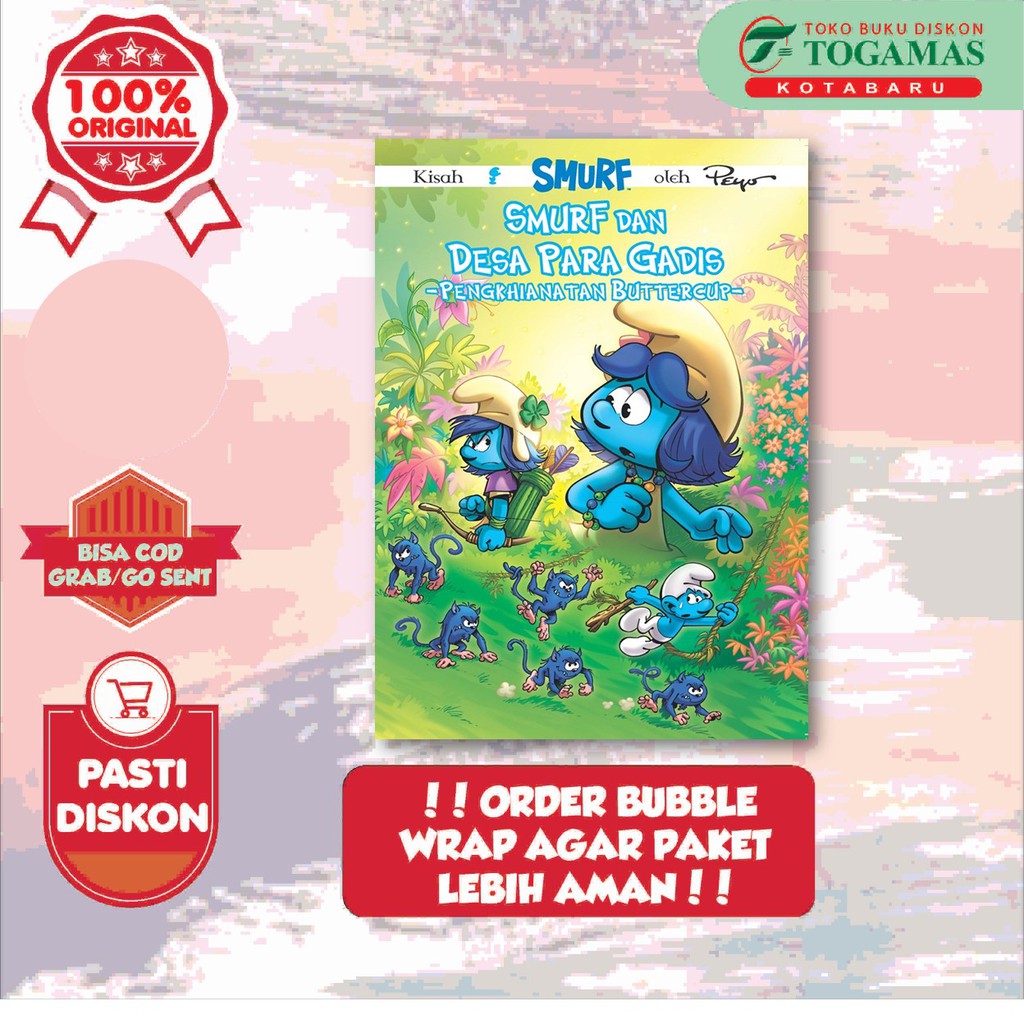 Kisah Smurf: Smurf Dan Desa Para Gadis (Pengkhianatan Buttercup) - Peyo