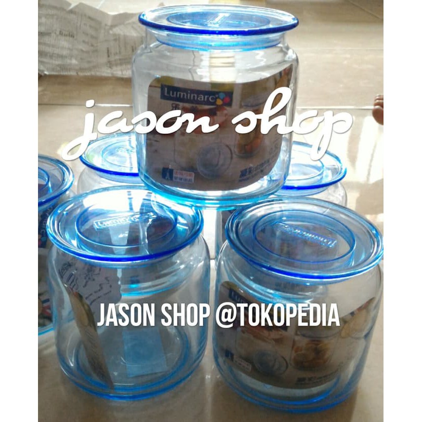 Toples kaca bening Luminarc/Toples jar Luminarc uk.0-5L