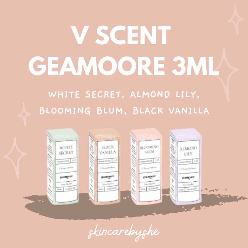 Geamoore Vscent Parfume Mistaharah | Parfume Miss V 3ml BPOM