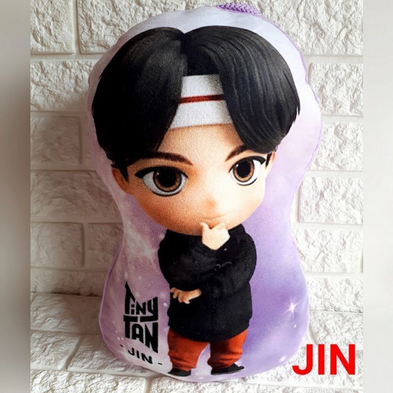 BANTAL BONEKA TINY TAN BT21 BTS UNOFFICIAL