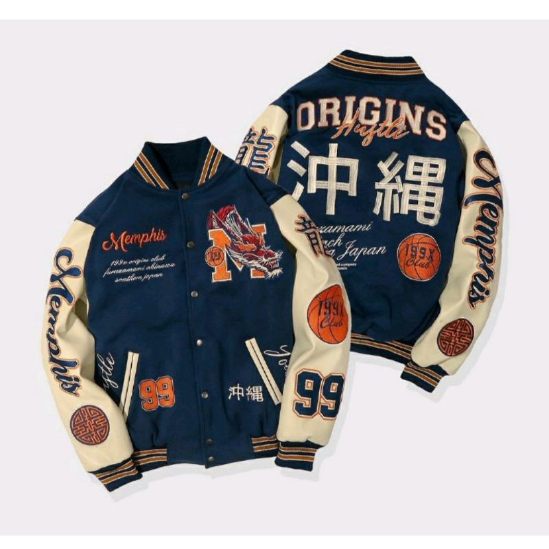 Jaket Varsity Memphisorigins Okinawa