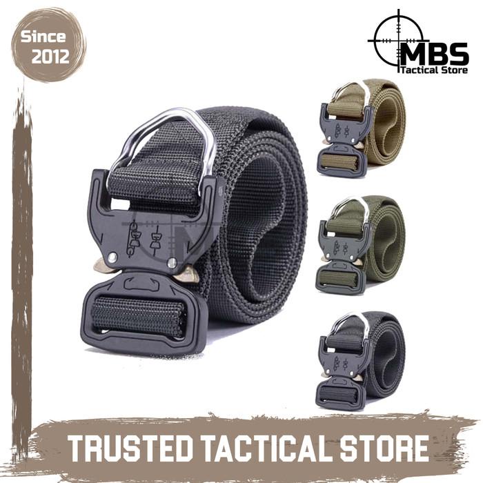 Aksesoris Tactical Belt Metal Buckle Ikat Pinggang Tactical Besi Gesper Tactical