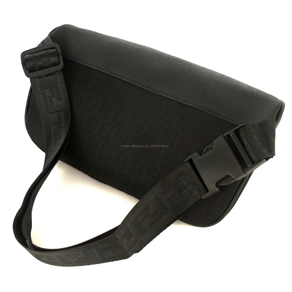 TOKOKOE -  Tas Pinggang Waist Bag Import Tas Pria Premium - FND WB9 Black