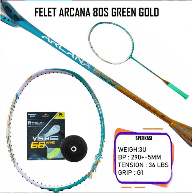 Raket Felet Arcana 80 S original