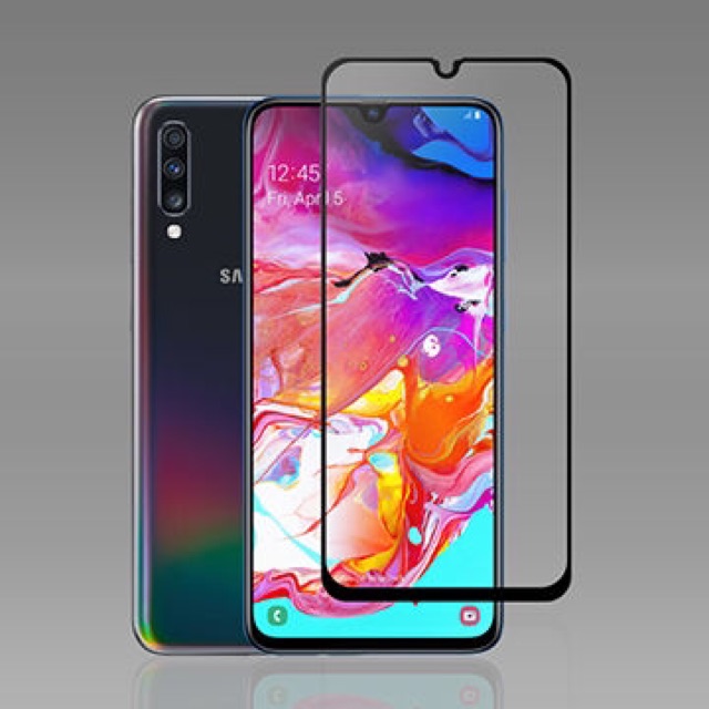 Samsung Galaxy A70 - Tempered Glass Full Cover