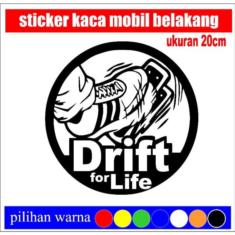 

Stiker Drift For Live Stiker mobil
