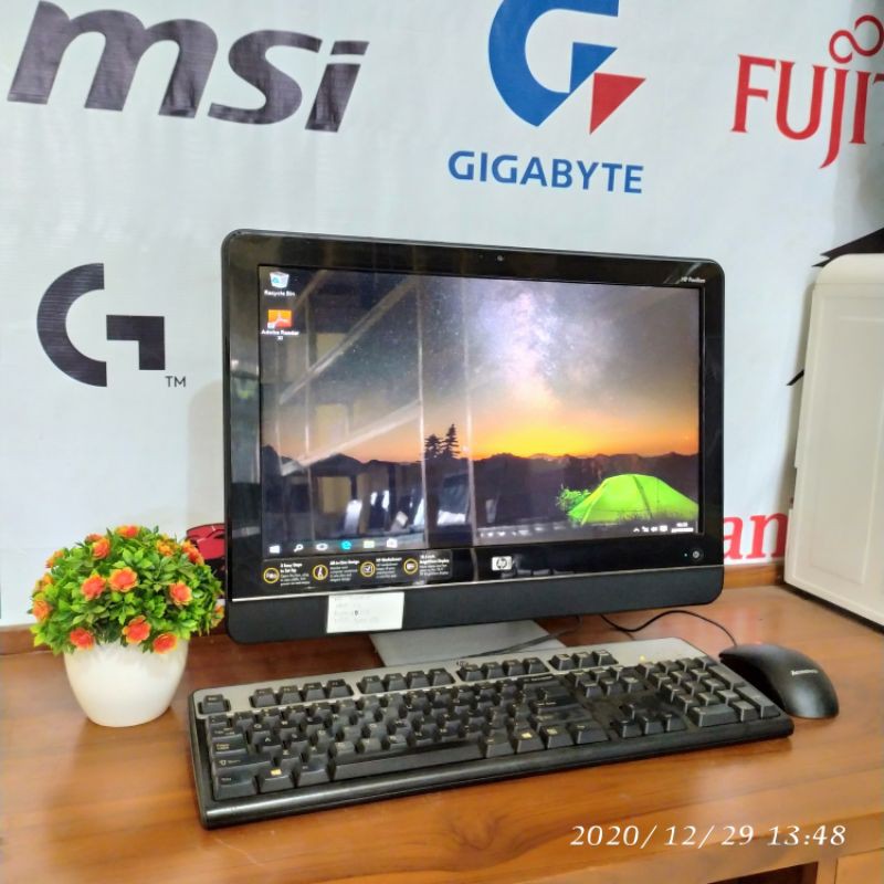 AIO HP PAVILION  AMD  ram 4gb