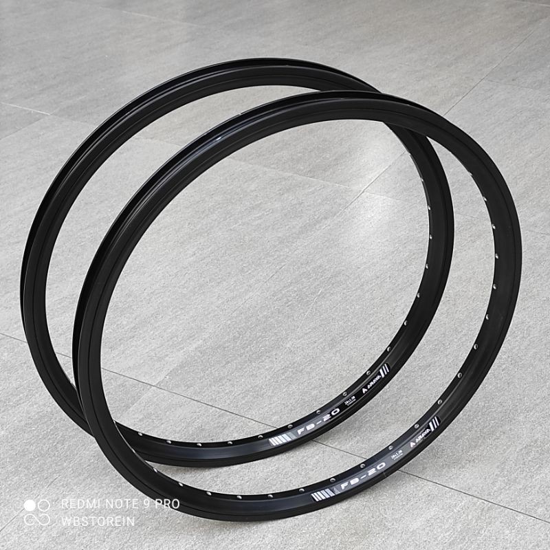 Velg Sepeda 20 ARAYA FB-20 Double Wall 36 Hole / Rims Sepeda 20 Murni 406 Minion/ Seli Full Alloy