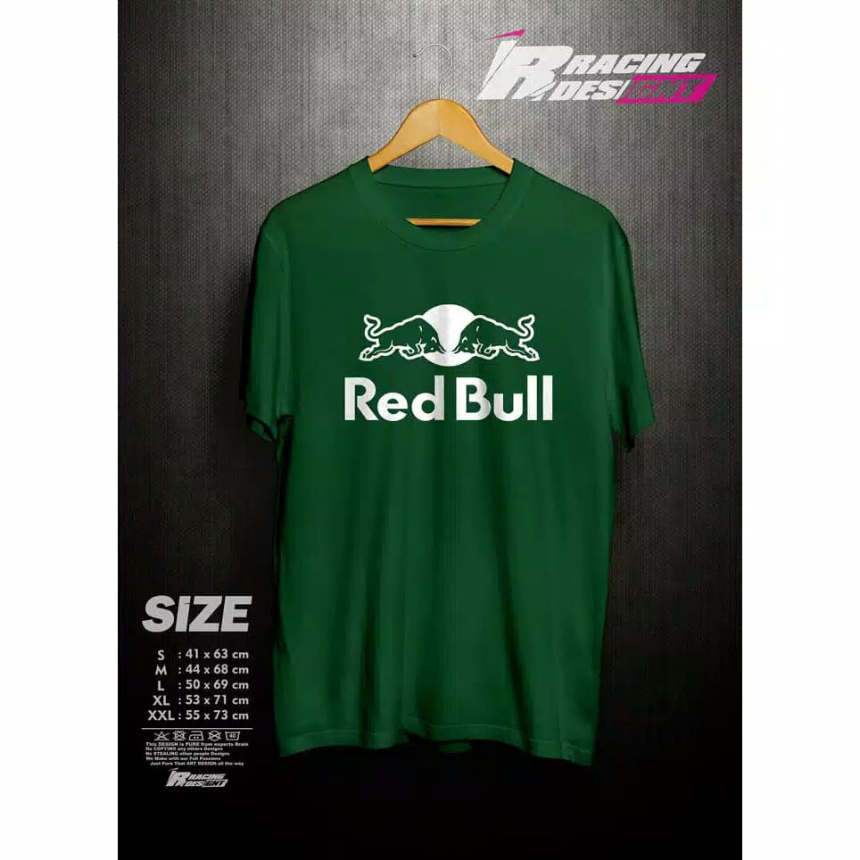 T-Shirt / Kaos RED BULL Kualitas Distro Murah
