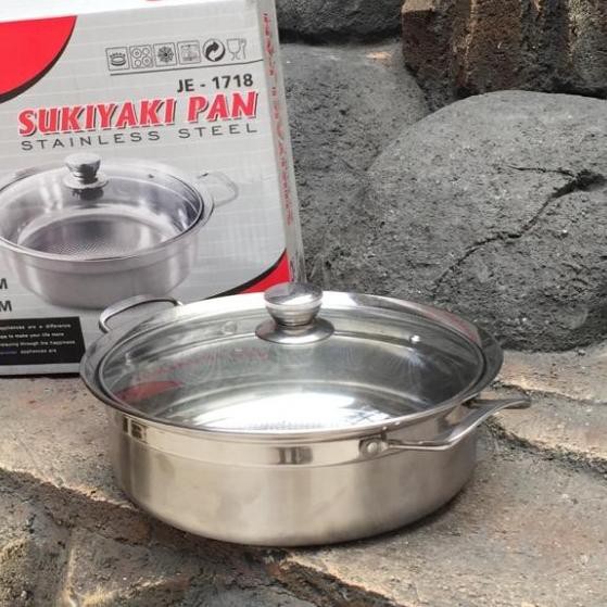 ➬ panci sukiyaki (shabu shabu) import - 28 cm ✷
