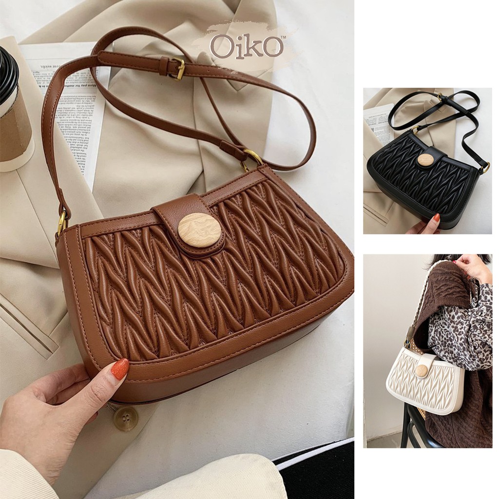 TAS SELEMPANG WANITA OIKO HYONI SLING BAG / TAS RETRO