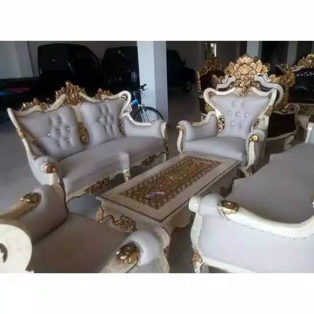 Kursi tamu sofa jati Ganesha inul