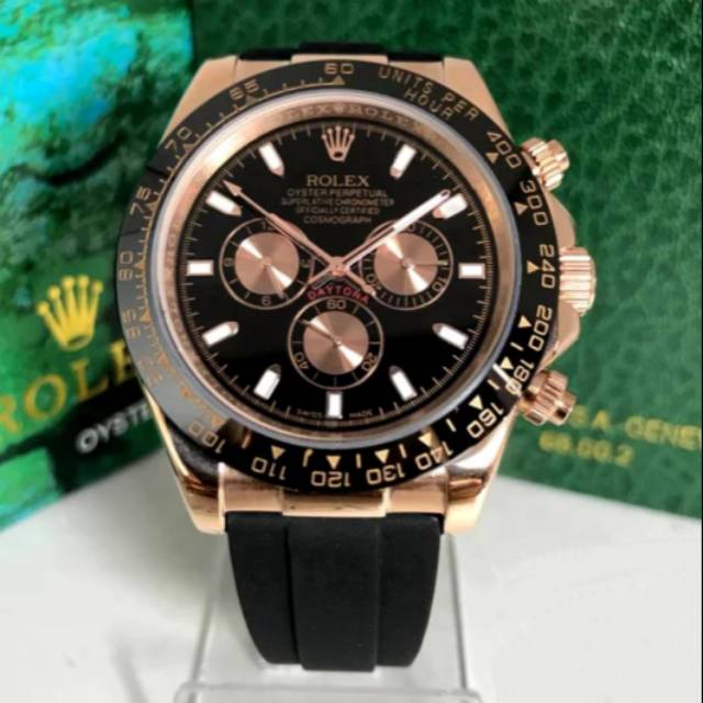 Rolex Daytona Black Rosegold Automatic