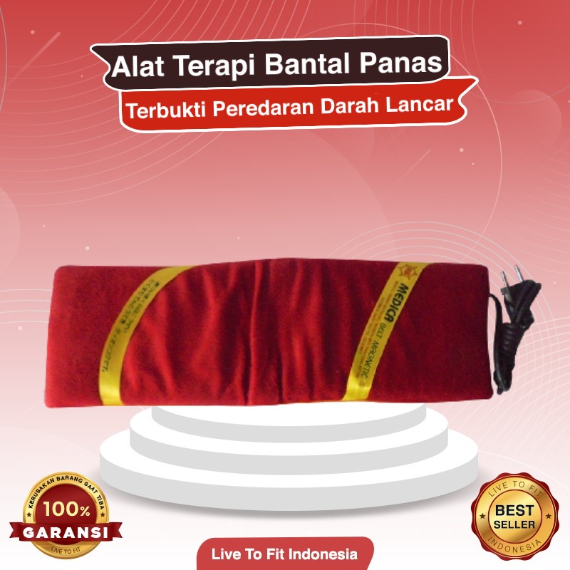 Bantal Panas Sauna Belt sabuk panas sauna sabuk terapi bantal kesehatan ABK Global belt