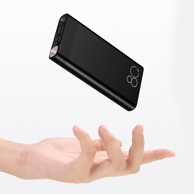 12500mAh Powerbank Dual USB Power Bank Large Capacity LCD Display