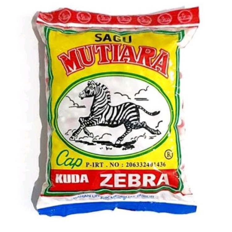 

SAGU MUTIARA 100GR CAP KUDA ZEBRA