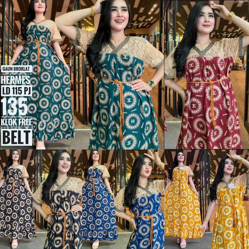 DASTER ARABIAN LENGAN PENDEK - FASHION DASTER RENDA - LONGDRESS ARAB BUSUI CP