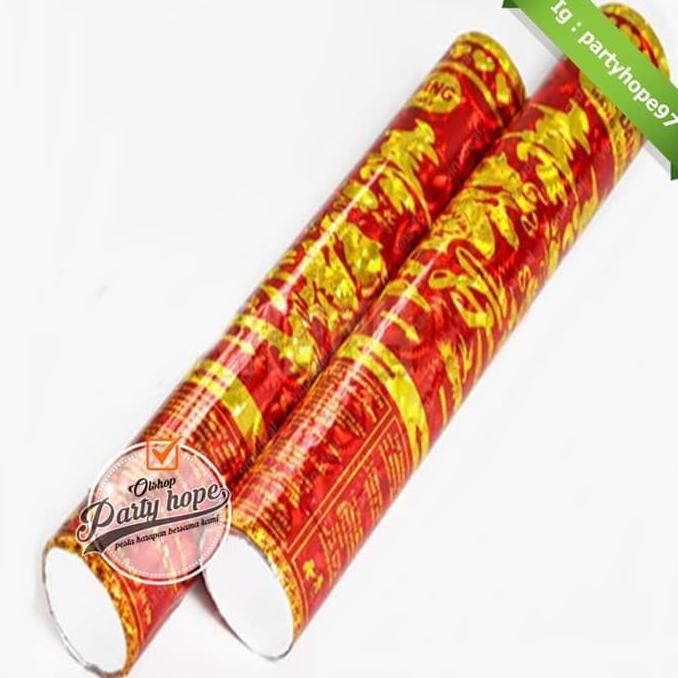 PARTY POPPER / CONFETTI 30CM BESAR