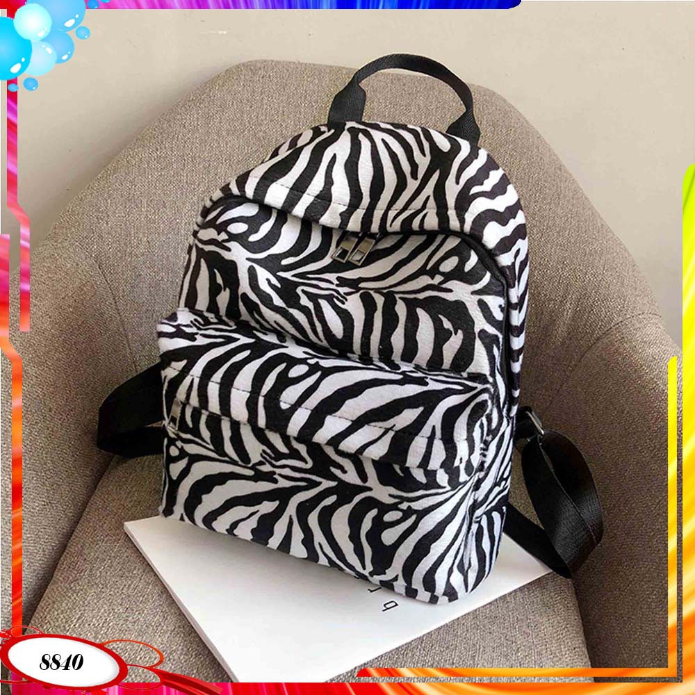 ZC8840 1KG BISA 4TAS TAS PUNGGUNG MOTIF LEOPARD/ZEBRA TAS BATAM IMPORT FASHION WANITA