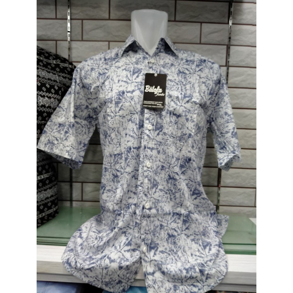 kemeja balofa print jumbo