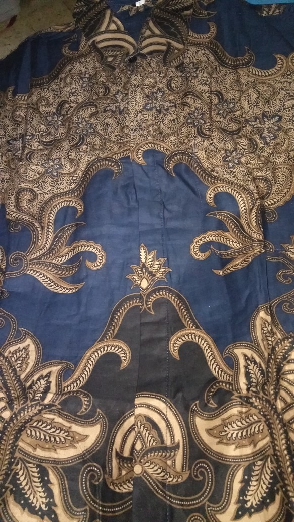 Kemeja Batik Pria Lengan Panjang Motif Terbaru Size M L Xl Xxl