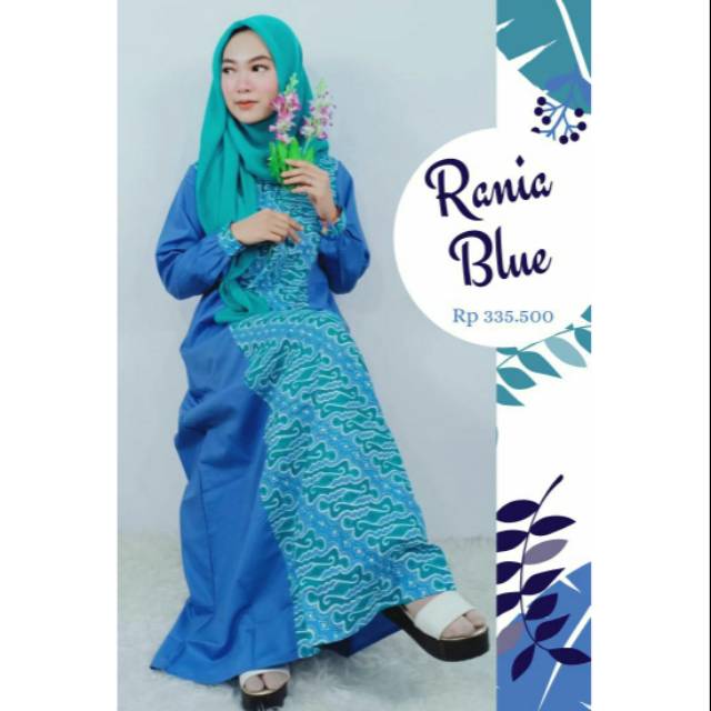 GAMIS AL HALLY RANIA BLUE
