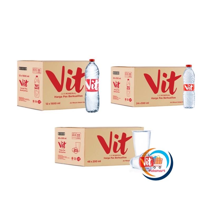 Vit Air Mineral 1 Dus 200 ml / 550 ml / 1500 ml