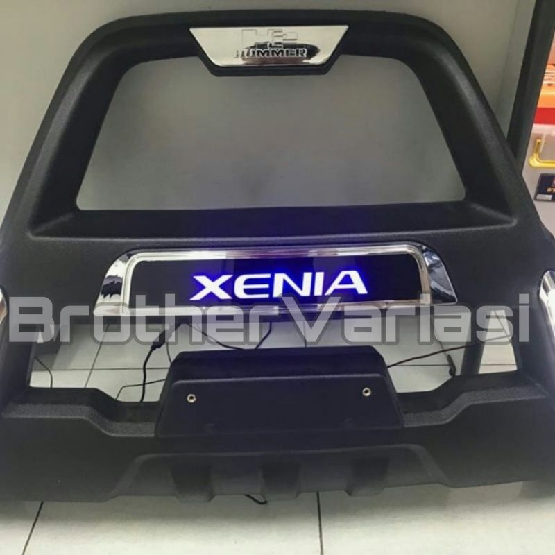 Tanduk / bumper depan xenia lama dan baru with led