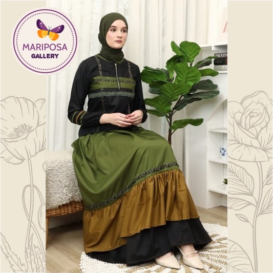 BAJU ORIGINAL Set DEURA Terbaru D278 / Set Wanita Terbaru / Set Baju Pesta Remaja / Set Rok Pesta / 