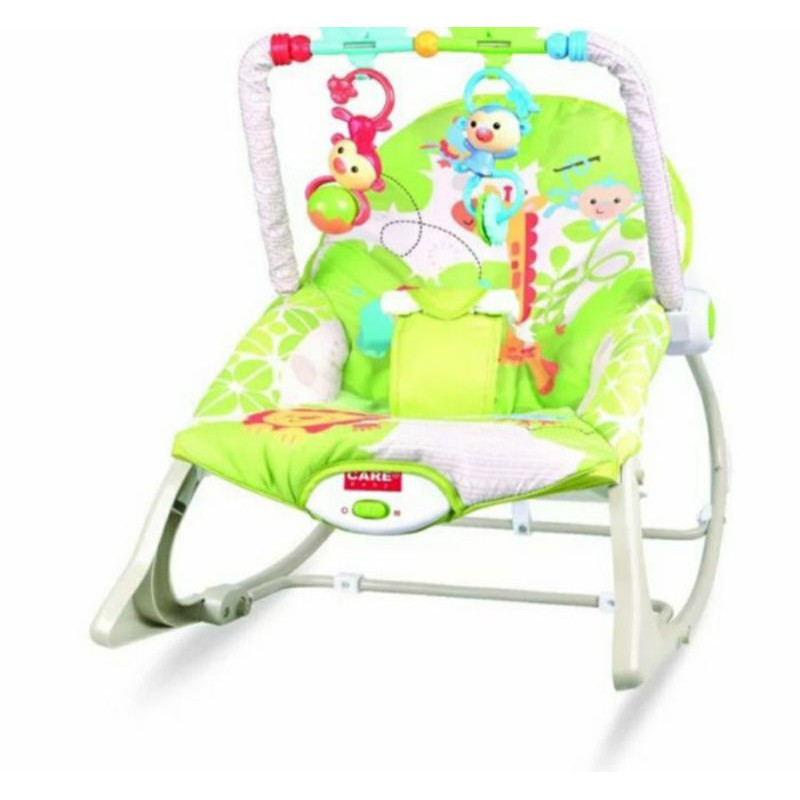 Bouncer Baby Care Rocker-hijau