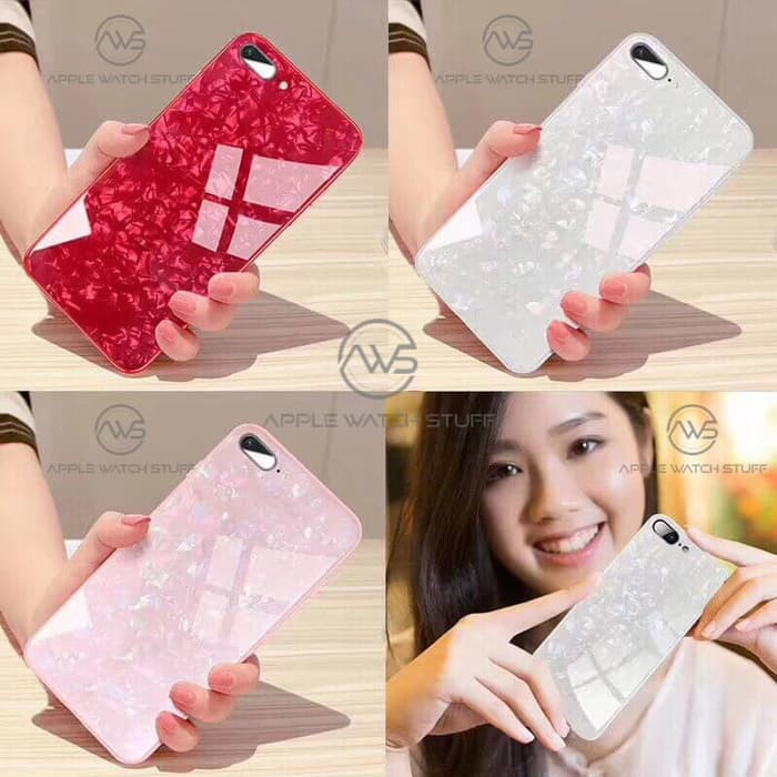 Pearl Case / Hardcase / Glass Case For Iphone 6, 7, 8, Plus , Iphone X