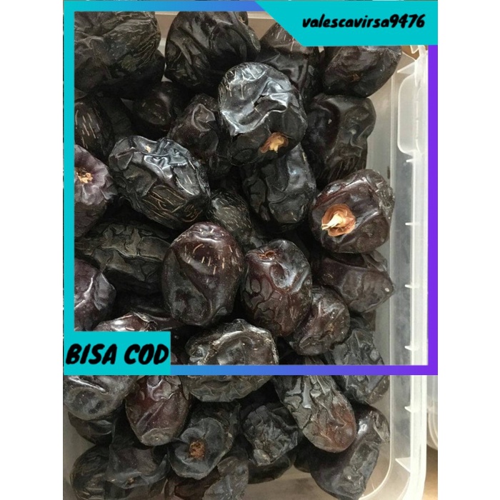 

⭐BISA COD⭐ Kurma Ajwa / Kurma Ajwah / Kurma Nabi - TANPA TOPLES
