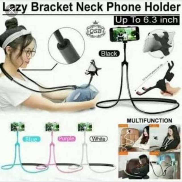 Lazy Bracket neck phone holder Jepit